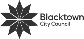 blacktown logo black
